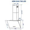Витяжка кухонна Minola HDN 5242 BL 700 LED (HDN5242BL700LED) зображення 12