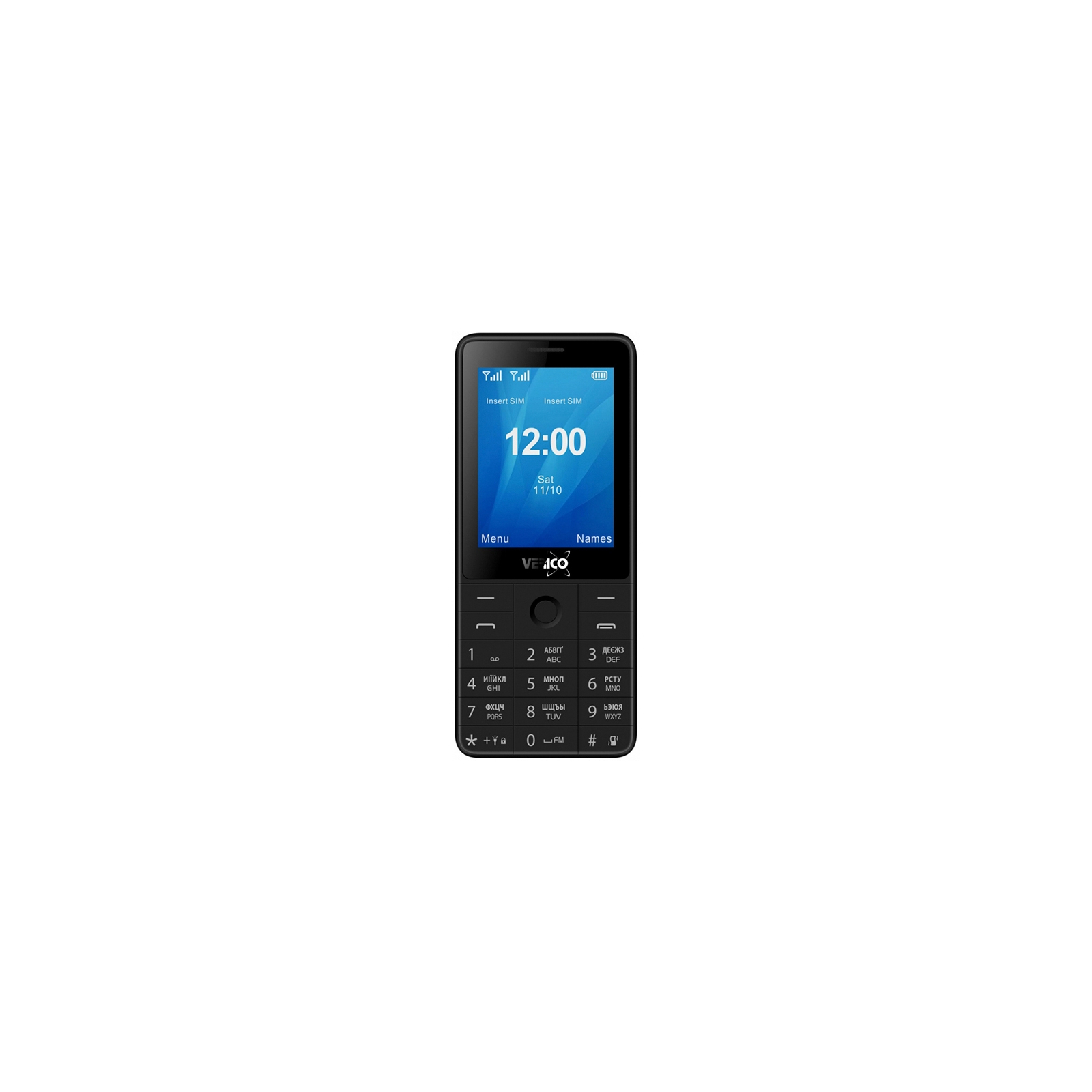 Мобільний телефон Verico Qin S282 Blue (4713095606755)