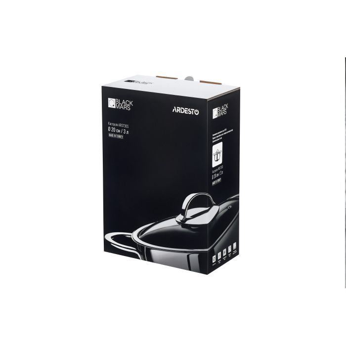 Кастрюля Ardesto Black Mars1,8 л (AR0718S) изображение 7