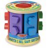 Развивающая игрушка Melissa&Doug Деревянный сортер-крутилка (MD19041)