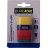 Точилка Buromax RUBBER TOUCH /large, container, eraser (BM.4771-1) изображение 2