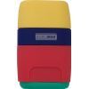 Точилка Buromax RUBBER TOUCH /large, container, eraser (BM.4771-1)
