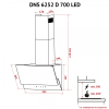 Вытяжка кухонная Perfelli DNS 6252 D 700 BL LED изображение 11