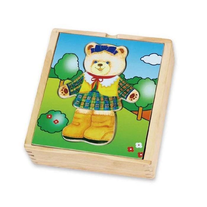 Развивающая игрушка Viga Toys Гардероб медведицы (56403) изображение 2