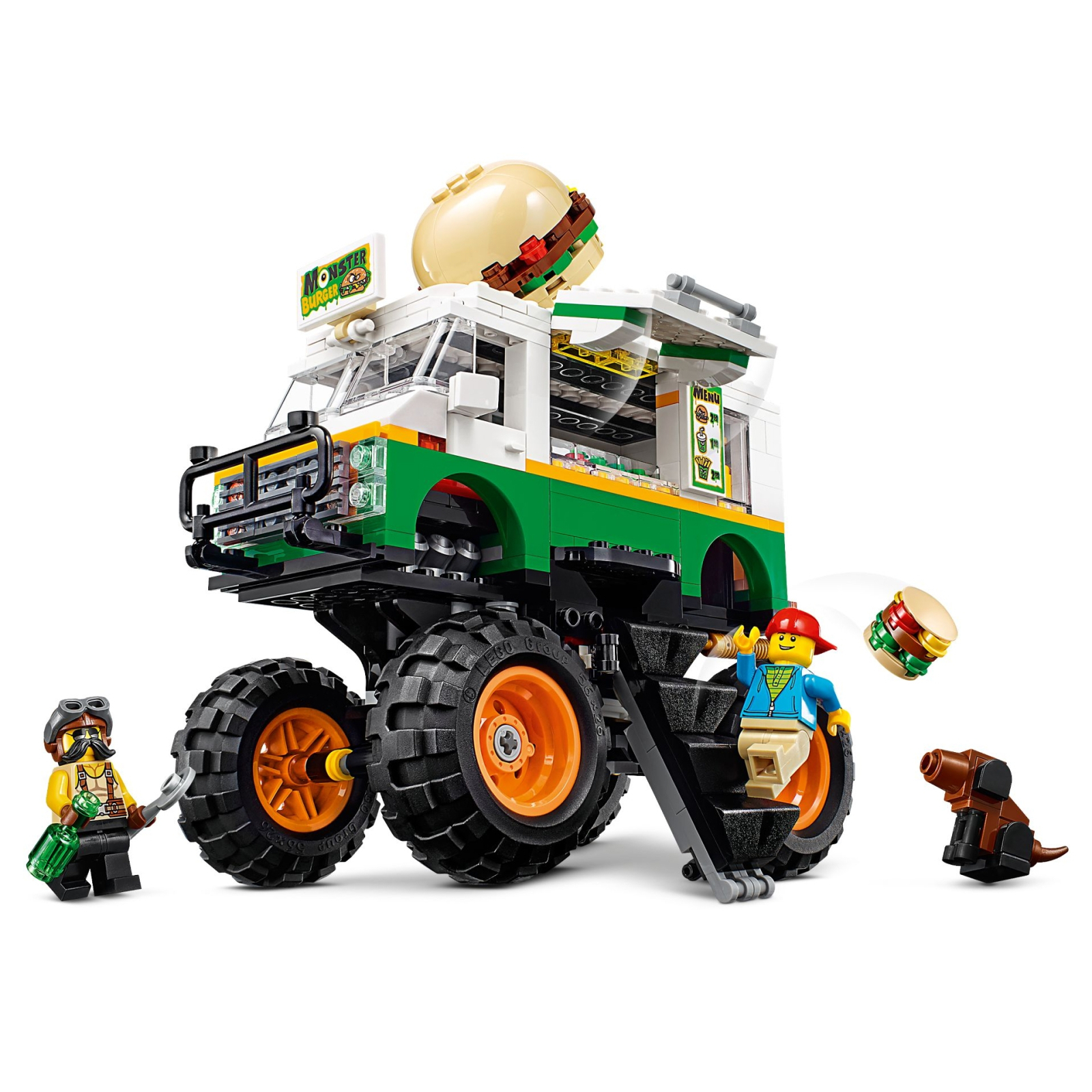 Конструктор LEGO Creator Вантажівка-монстр з гамбургерами (31104) зображення 4