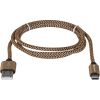 Дата кабель USB 2.0 AM to USB-C 1.0m PRO gold Defender (87812) зображення 2