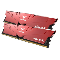 Модуль памяти для компьютера DDR4 16GB (2x8GB) 3000 MHz T-Force Vulcan Z Red Team (TLZRD416G3000HC16CDC01) изображение 4