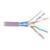 Кабель сетевой Kingda FTP 305м, cat 5e, CU, 4 pairs, 24AWG, LSZH, violet (KDFT8004-LSZH)