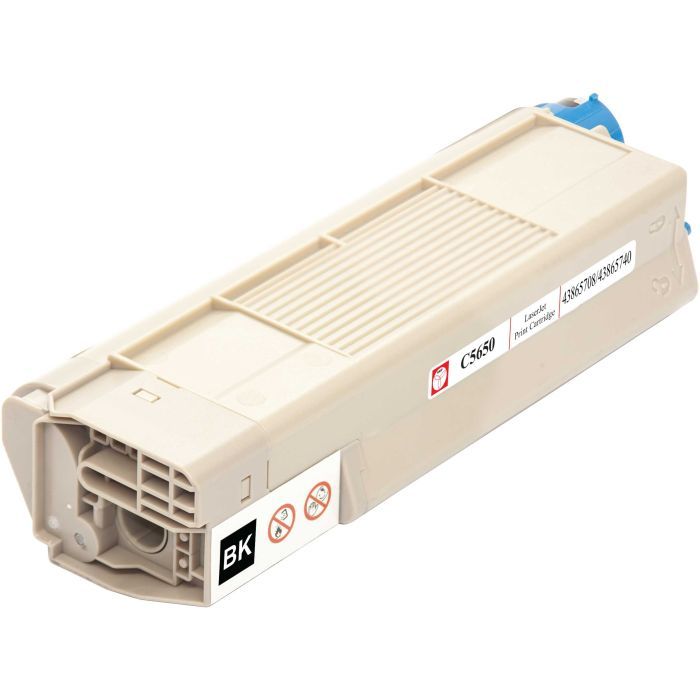 Тонер-картридж BASF OKI C5650/5750 Black 43865740/43865740 (KT-C5650K) изображение 3