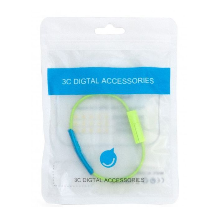 Дата кабель USB 2.0 AM to Micro 5P 0.2m браслет white Extradigital (KBU1781) зображення 2