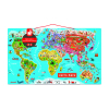 Развивающая игрушка Janod Магнитная карта мира (рус.язык) (J05483) изображение 3