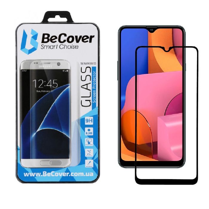 Стекло защитное BeCover Samsung Galaxy A20s 2019 SM-A207 Black (704166)