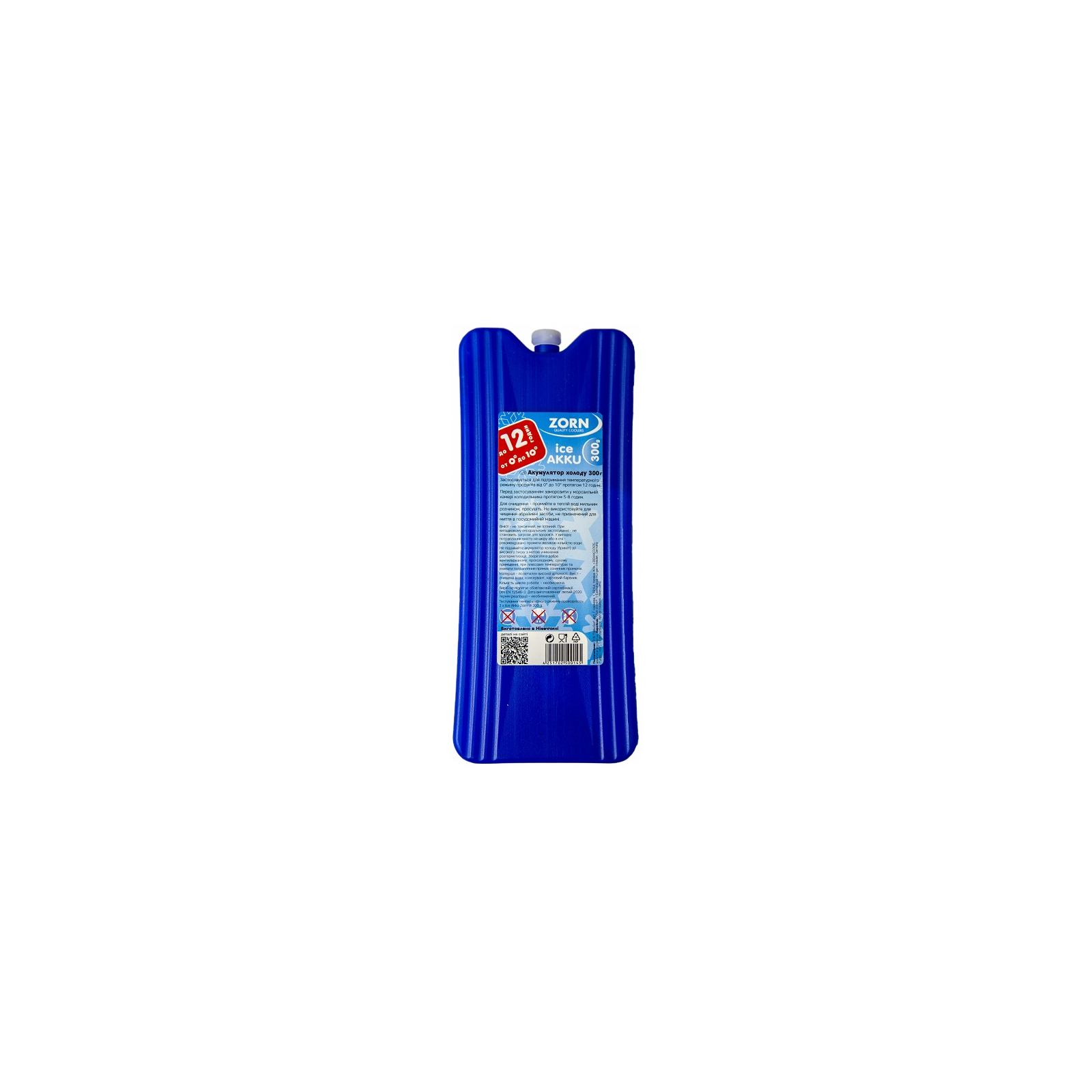 Аккумулятор холода Zorn IceAkku 1x300g blue (4251702500145)
