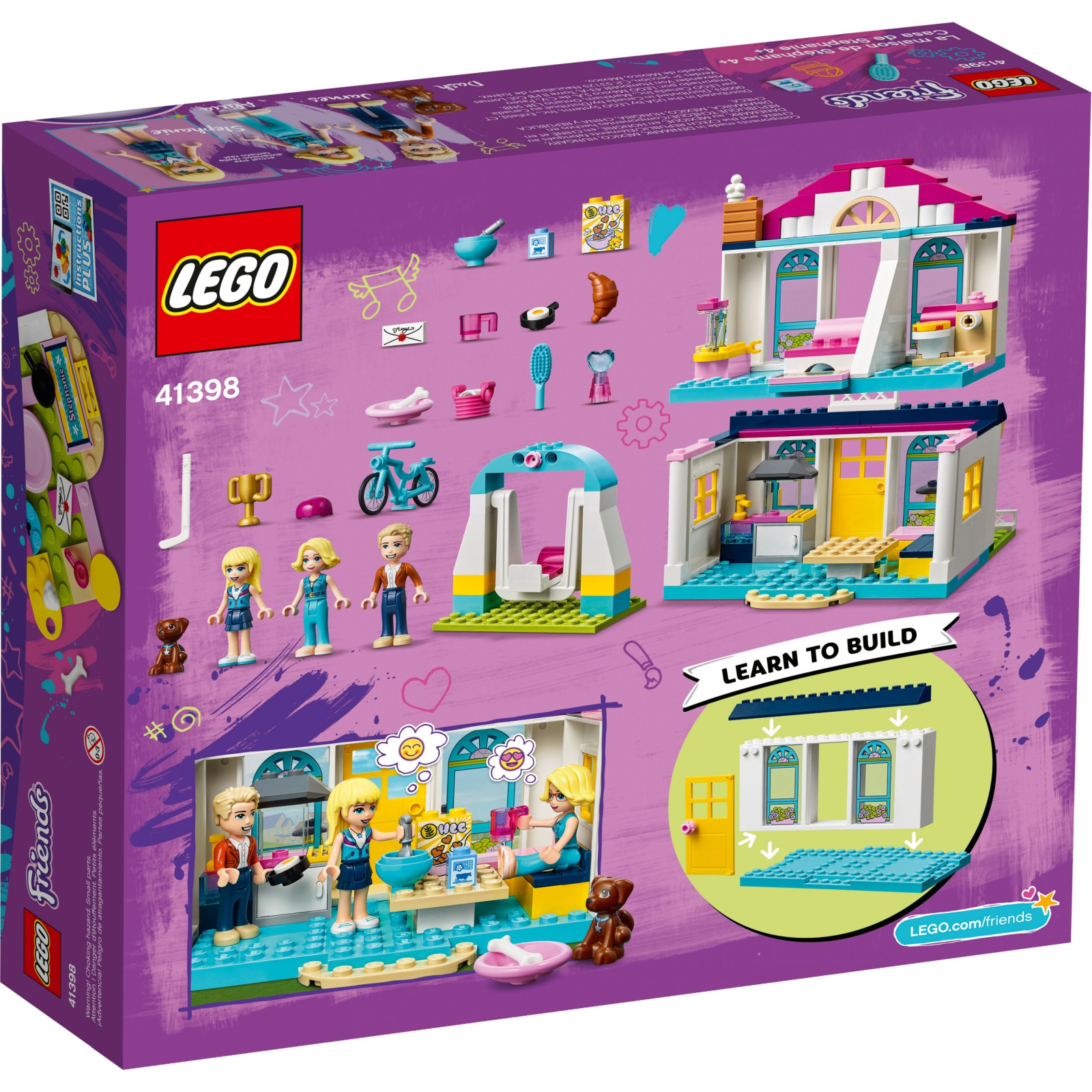 Конструктор LEGO Friends Будинок Стефані 170 деталей (41398) зображення 8