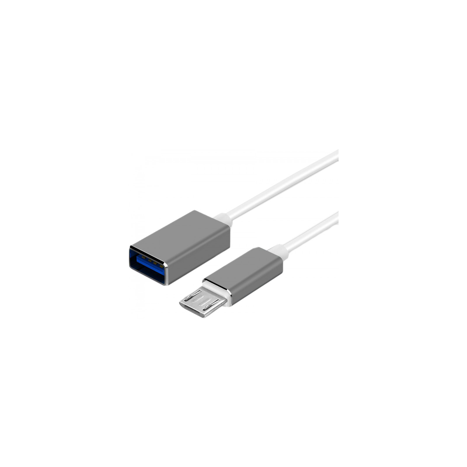 Перехідник Micro USB- USB XoKo (XK-AC-140-GR)