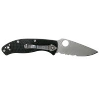 Нож Spyderco Tenacious FRN полусеррейтор (C122PSBK) изображение 2