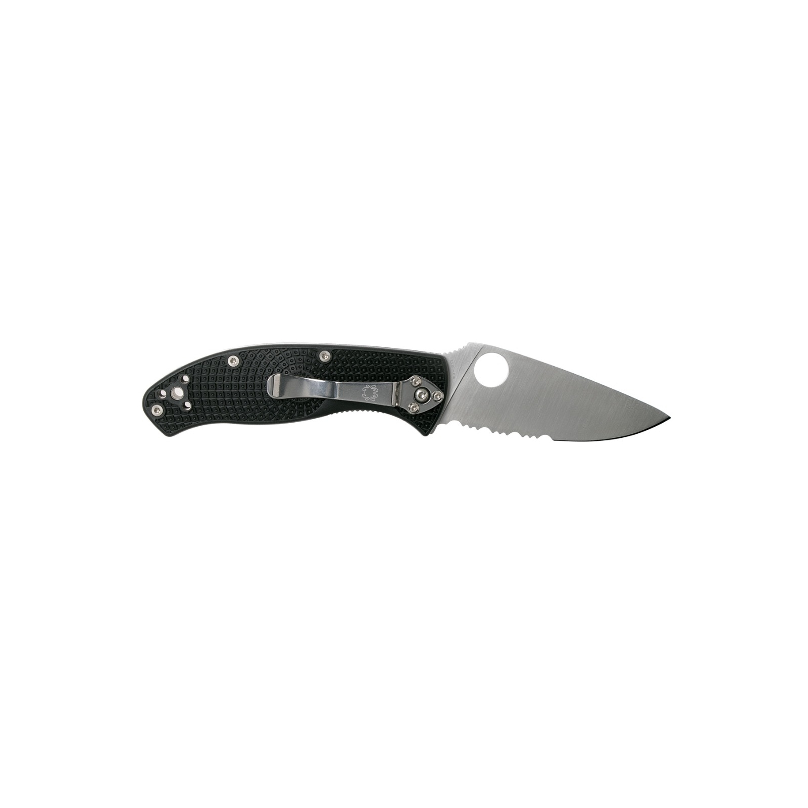 Нож Spyderco Tenacious FRN Black Blade (C122PBBK) изображение 2