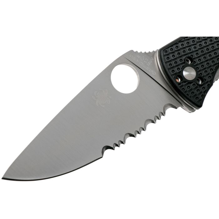 Ніж Spyderco Tenacious FRN Black Blade (C122PBBK) зображення 3