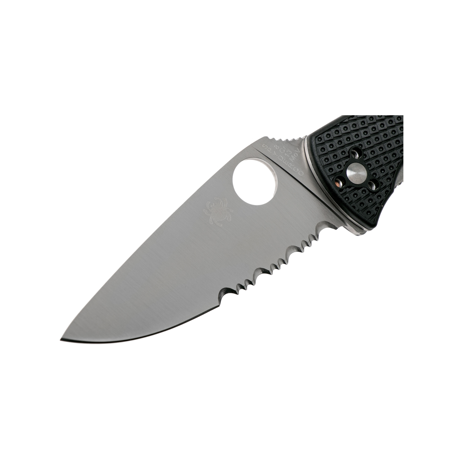 Нож Spyderco Tenacious FRN Black Blade (C122PBBK) изображение 3