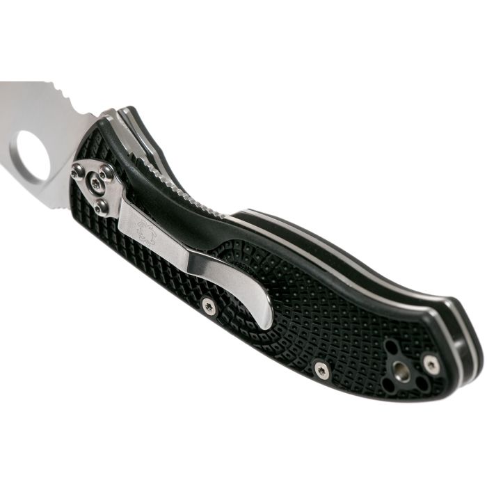 Ніж Spyderco Tenacious FRN Black Blade (C122PBBK) зображення 6
