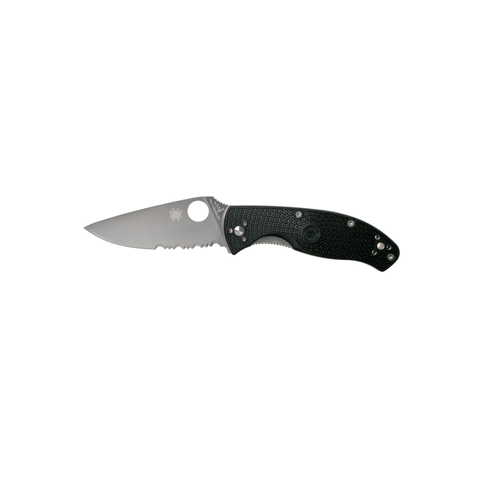 Нож Spyderco Tenacious FRN полусеррейтор (C122PSBK)