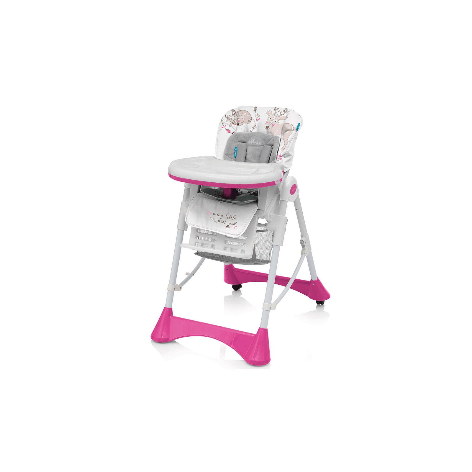 Стульчик для кормления Baby Design Pepe New 08 Pink (292255)