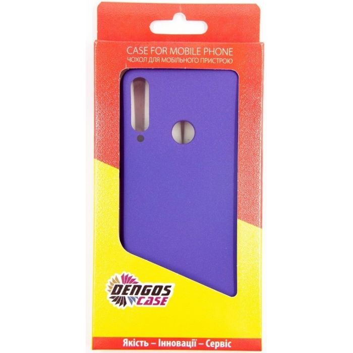Чохол до мобільного телефона Dengos Carbon Huawei Y6p, black (DG-TPU-CRBN-78) (DG-TPU-CRBN-78) зображення 3