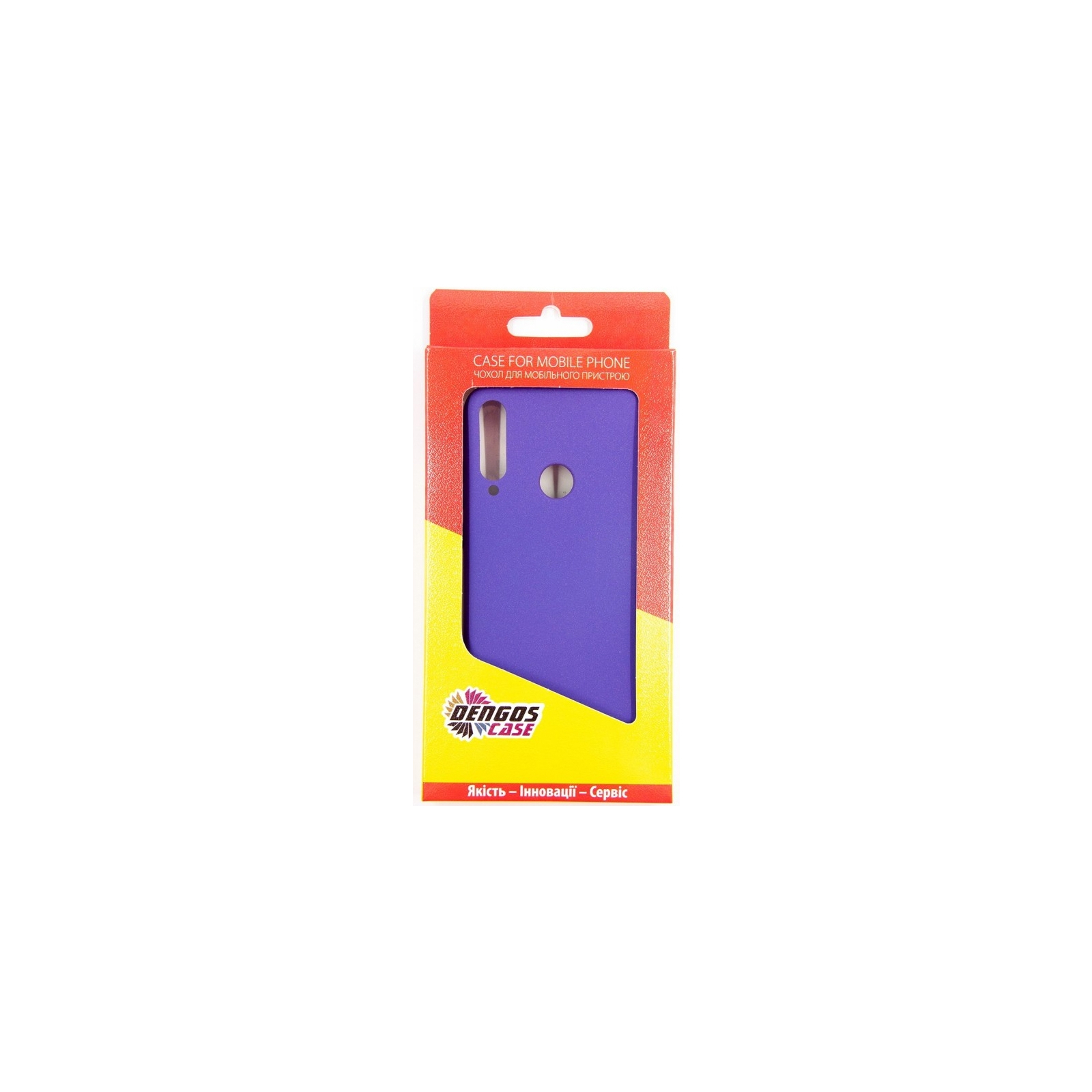 Чехол для мобильного телефона Dengos Carbon Huawei Y6p, violet (DG-TPU-CRBN-79) (DG-TPU-CRBN-79) изображение 3