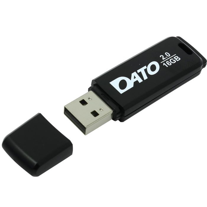 USB флеш накопитель Dato 8GB DB8001 Black USB 2.0 (DB8001K-08G) изображение 2