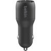 Зарядное устройство Belkin Car Charger 24W Dual USB-A, USB-A - MicroUSB, 1m, black (CCE002BT1MBK) изображение 2