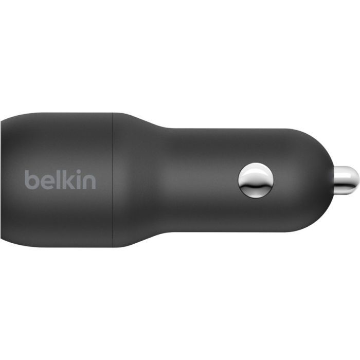 Зарядное устройство Belkin Car Charger 24W Dual USB-A, USB-A - MicroUSB, 1m, black (CCE002BT1MBK) изображение 3