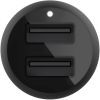 Зарядное устройство Belkin Car Charger 24W Dual USB-A, USB-A - MicroUSB, 1m, black (CCE002BT1MBK) изображение 4