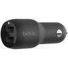 Зарядное устройство Belkin Car Charger 24W Dual USB-A, USB-A - MicroUSB, 1m, black (CCE002BT1MBK) изображение 5