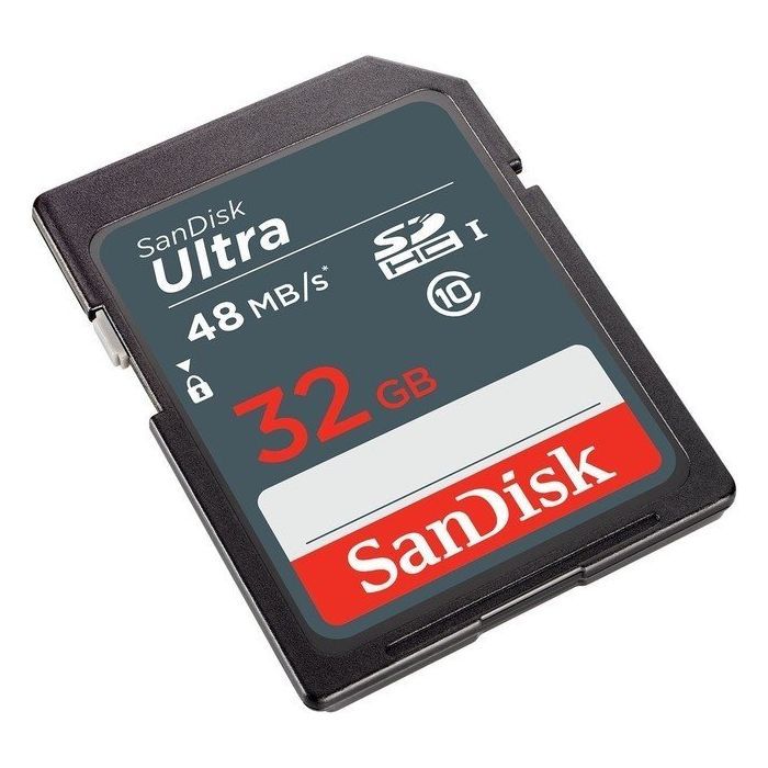 Карта пам'яті SanDisk 32GB SDHC class 10 UHS-I Ultra Lite (SDSDUNR-032G-GN3IN) зображення 2