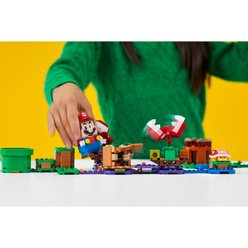 Конструктор LEGO Super Mario Головоломка з рослиною-піранією. Додатковий ріве (71382) зображення 10