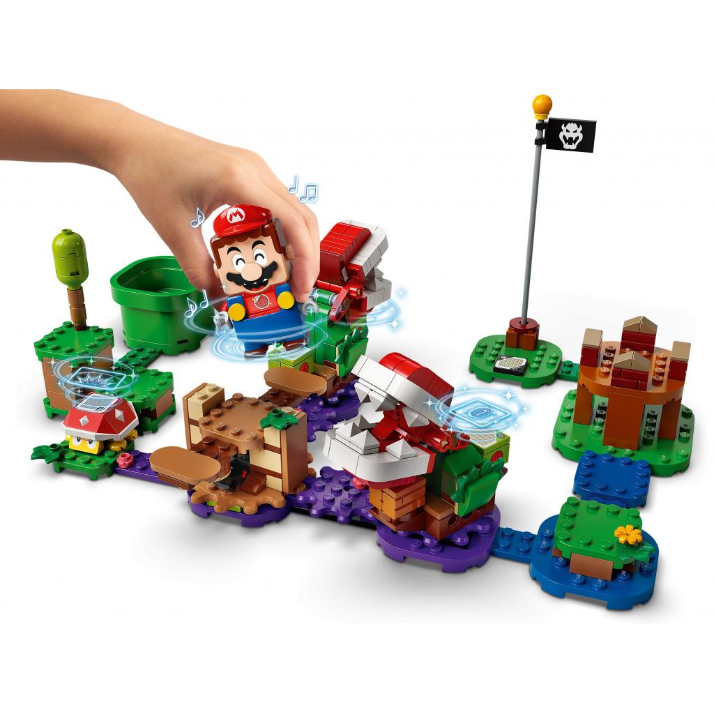 Конструктор LEGO Super Mario Головоломка з рослиною-піранією. Додатковий ріве (71382) зображення 6