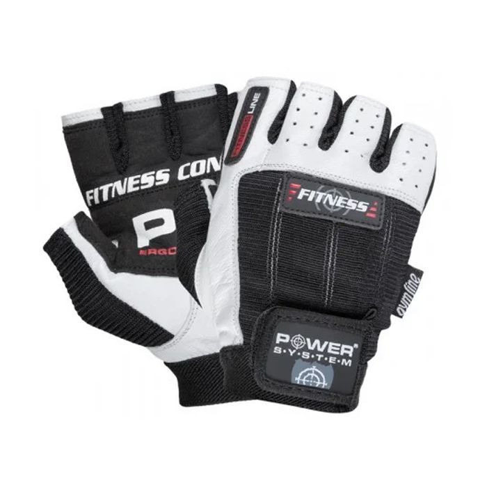 Перчатки для фитнеса Power System Fitness PS-2300 Grey/White M (PS-2300_M_Grey-White)