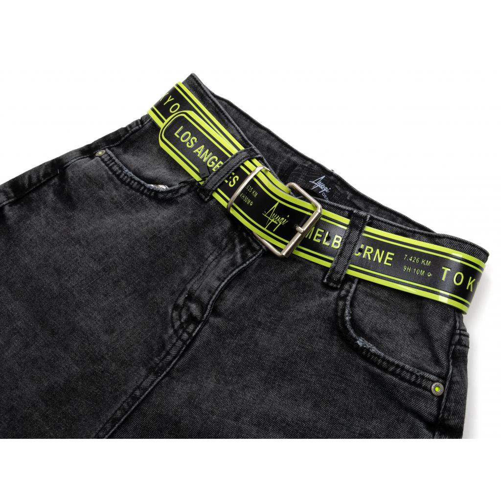 Штаны детские A-Yugi джинсовые (9249-164G-black) изображение 5