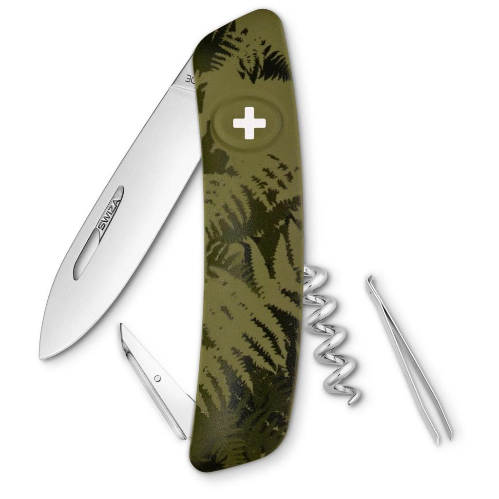 Нож Swiza C01 Olive Fern (KNI.0010.2050)