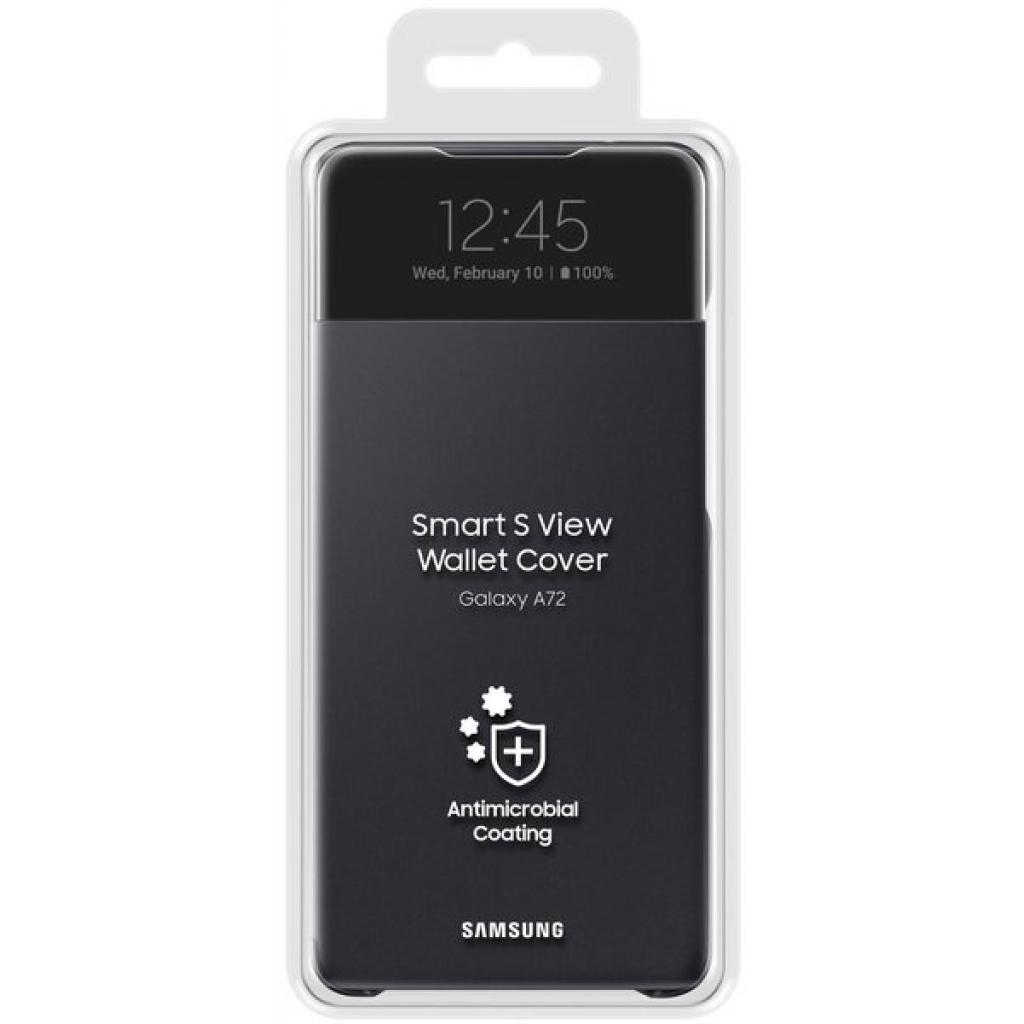 Чехол для мобильного телефона Samsung SAMSUNG Galaxy A72/A725 S View Wallet Cover Black (EF-EA725PBEGRU) изображение 5