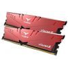 Модуль памяти для компьютера DDR4 16GB (2x8GB) 3200 MHz T-Force Vulcan Z Red Team (TLZRD416G3200HC16CDC01) изображение 3