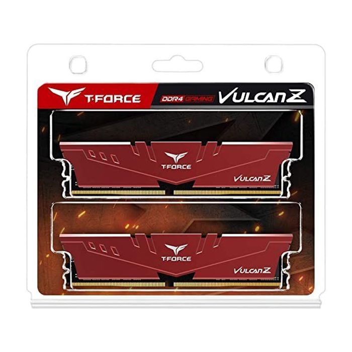 Модуль памяти для компьютера DDR4 16GB (2x8GB) 3200 MHz T-Force Vulcan Z Red Team (TLZRD416G3200HC16CDC01) изображение 7