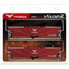 Модуль памяти для компьютера DDR4 16GB (2x8GB) 3200 MHz T-Force Vulcan Z Red Team (TLZRD416G3200HC16CDC01) изображение 7