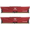 Модуль памяти для компьютера DDR4 16GB (2x8GB) 3200 MHz T-Force Vulcan Z Red Team (TLZRD416G3200HC16CDC01)