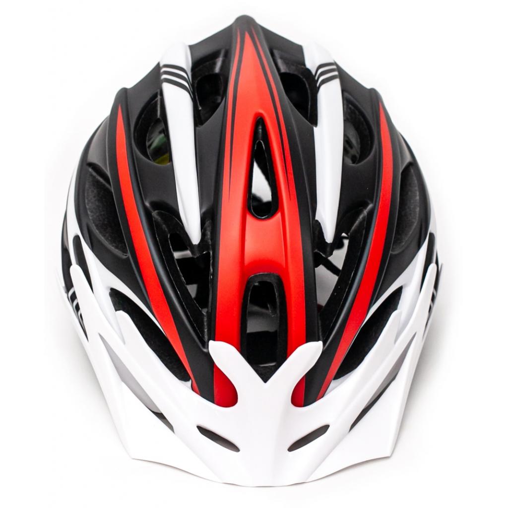 Шлем Cigna WT-016 L 58-61 см Black/White/Red (HEAD-037) изображение 3