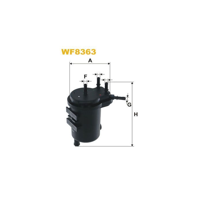 Фильтр топливный Wixfiltron WF8363