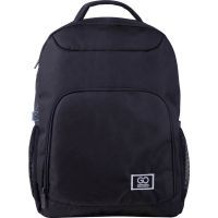Рюкзак школьный GoPack Сity 163-1 черный (GO21-163L-1)
