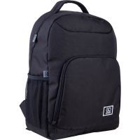 Рюкзак школьный GoPack Сity 163-1 черный (GO21-163L-1) изображение 3