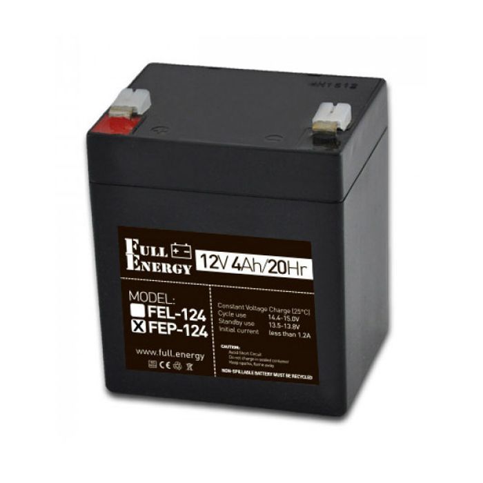 Батарея к ИБП Full Energy 12В 4Ач (FEP-124)