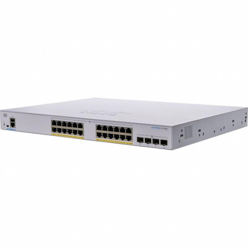 Коммутатор сетевой Cisco CBS250-24FP-4G-EU